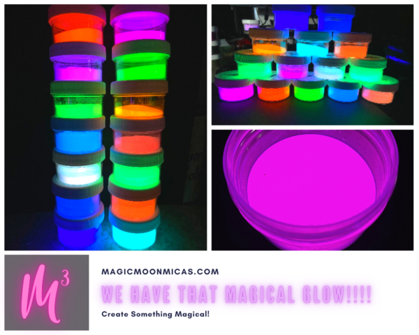 Mica Powder Pigment Colorant Magic Moon Micas chameleon glow
