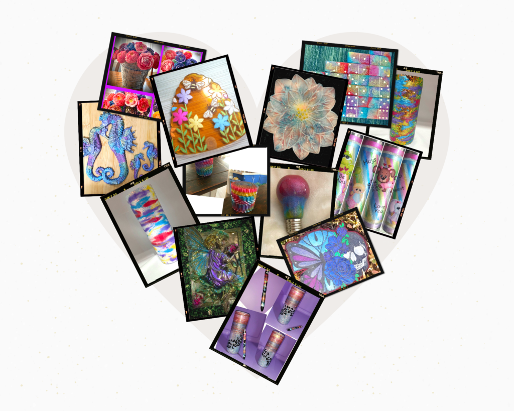 Mica Powder Pigment Colorant Magic Moon Micas chameleon glitter glow