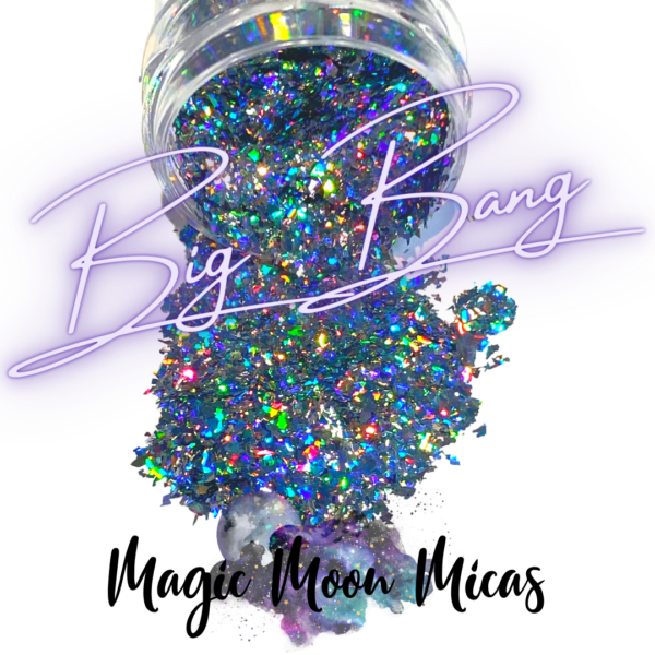 Mica Powder Pigment Colorant Magic Moon Micas chameleon glitter glow holographic chrome