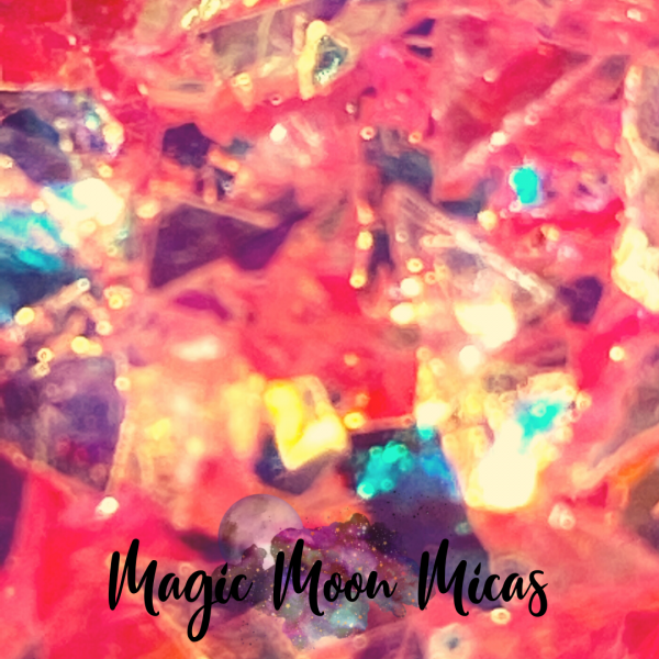 magic moon micas mica powder pigment colorant mica glitter chrome soap wax melts lip balms opal flake