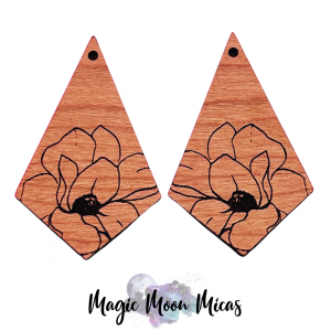 Mica Powder Pigment Colorant Magic Moon Micas chameleon glitter glow engraved wood earrings