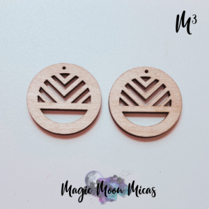 Mica Powder Pigment Colorant Magic Moon Micas chameleon glitter glow engraved wood earrings
