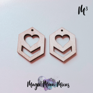 Mica Powder Pigment Colorant Magic Moon Micas chameleon glitter glow engraved wood earrings