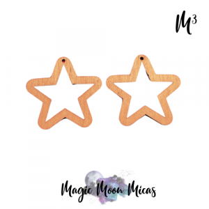 Mica Powder Pigment Colorant Magic Moon Micas chameleon glitter glow engraved wood earrings