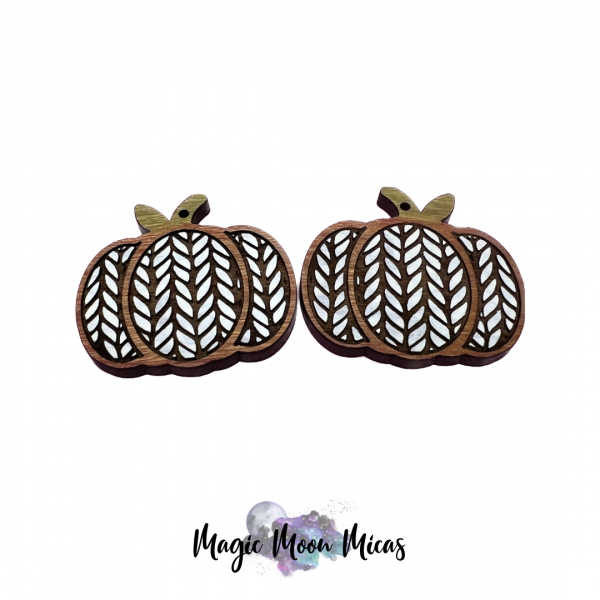 Sweater Pumpkin : Engraved Wood Blank
